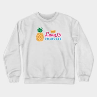 Luau princess Crewneck Sweatshirt